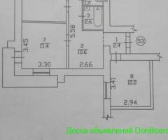 Продам трёхкомнатную квартиру