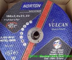 Отрезные абразивные круги Vulсan (Польша) 180/2