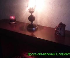Лампа настольная с плафоном «Тюльпан» (Сделано в СССР)