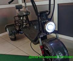 Электротрицикл WHITE SIBERIA TRIKE MINI (шипованный)