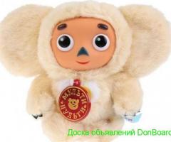 Игрушки коллекционные Чебурашка и Крокодил Гена (музыкальные)