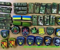 Шеврони на липучці 50 грн, ми виробники.