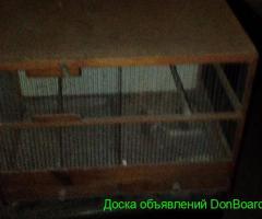 Клетка для попугаев.