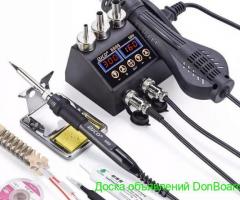 Продам паяльную станцию JCD 8898, паяльник + фен, 750вт